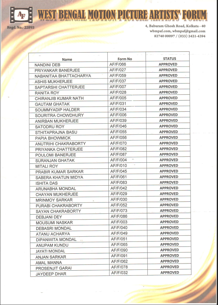 Membership Audition 2025